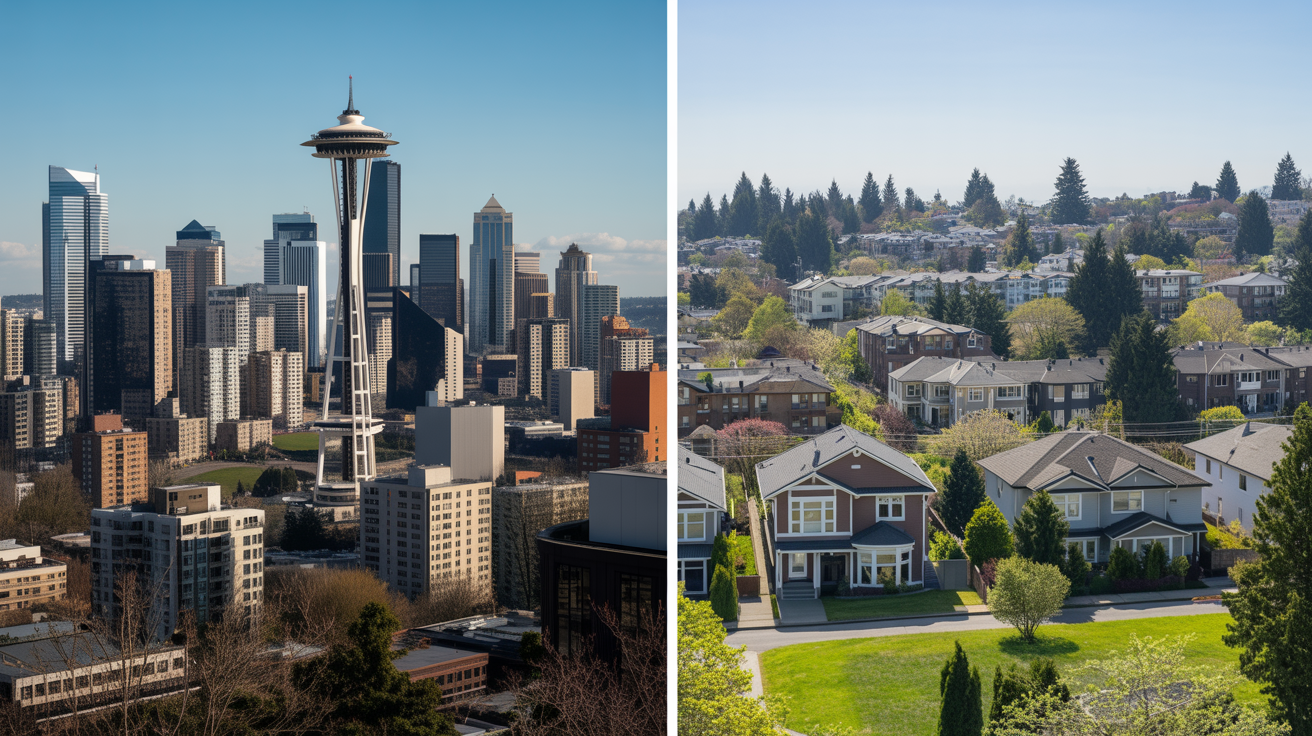 Seattle vs Eastside: 2025 Real Estate Price Comparison for Tech Workers